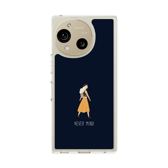 Slim Protection Case［ Never Mind - Navy ］