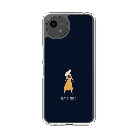 Slim Protection Case［ Never Mind - Navy ］