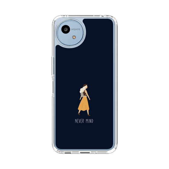 Slim Protection Case［ Never Mind - Navy ］