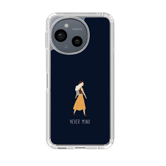 Slim Protection Case［ Never Mind - Navy ］