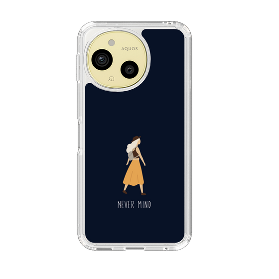 Slim Protection Case［ Never Mind - Navy ］
