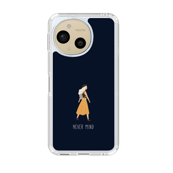 Slim Protection Case［ Never Mind - Navy ］