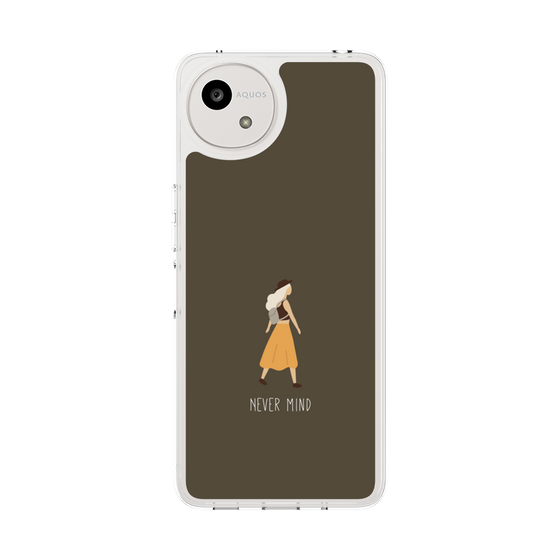 Slim Protection Case［ Never Mind - Brown ］