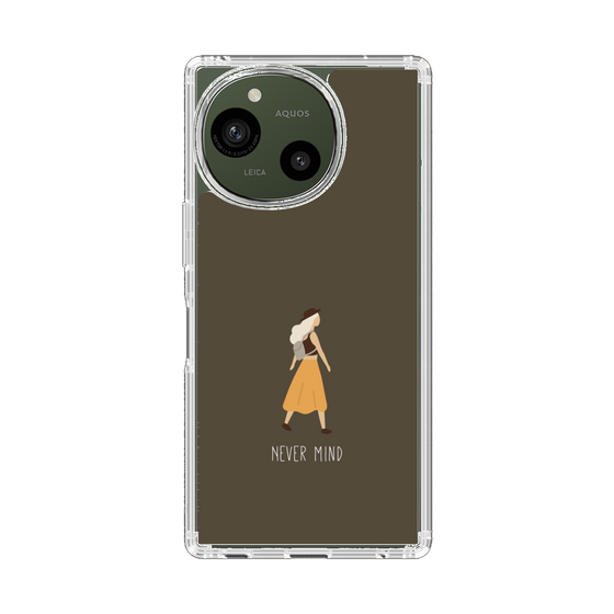 Slim Protection Case［ Never Mind - Brown ］