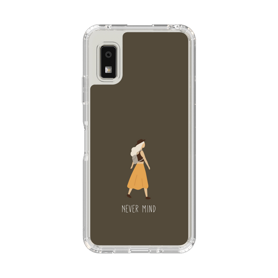 Slim Protection Case［ Never Mind - Brown ］