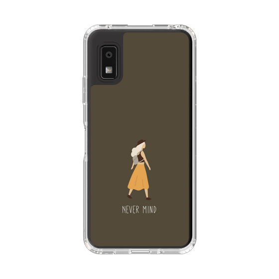 Slim Protection Case［ Never Mind - Brown ］