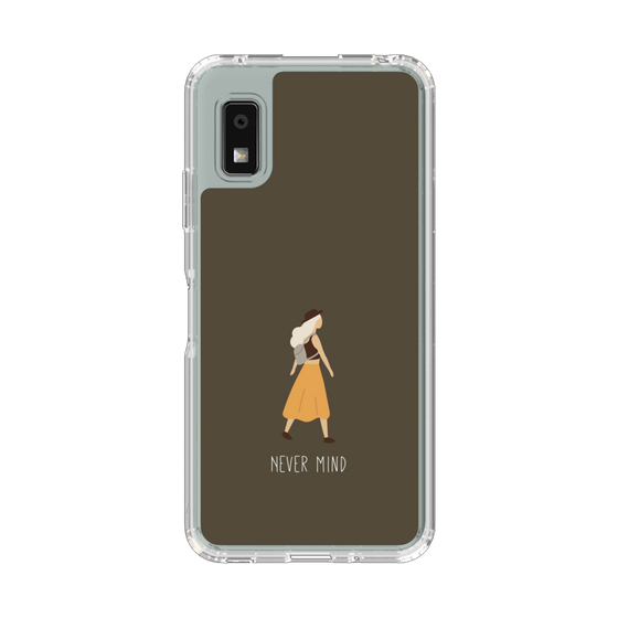 Slim Protection Case［ Never Mind - Brown ］