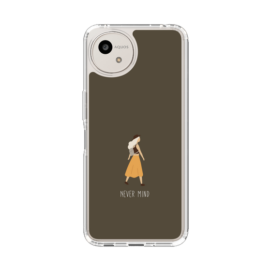 Slim Protection Case［ Never Mind - Brown ］