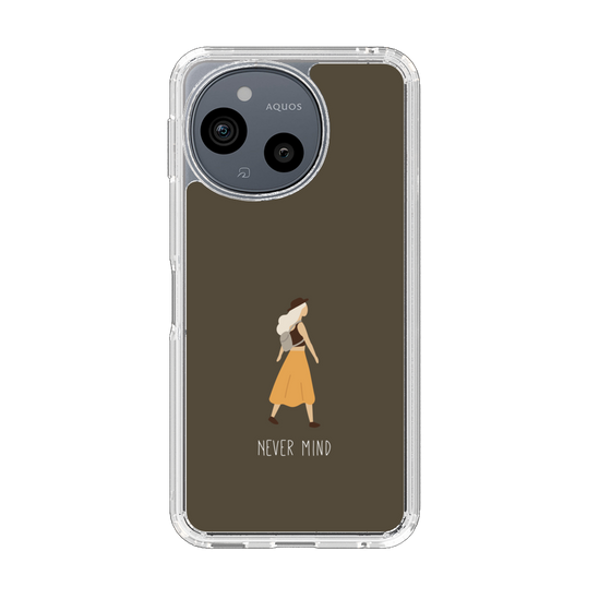 Slim Protection Case［ Never Mind - Brown ］