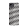 Slim Protection Case［ Small Stripe - Gray × Black ］