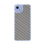 Slim Protection Case［ Small Stripe - Gray × Black ］