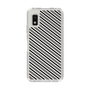 Slim Protection Case［ Small Stripe - Gray × Black ］