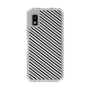 Slim Protection Case［ Small Stripe - Gray × Black ］