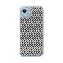 Slim Protection Case［ Small Stripe - Gray × Black ］