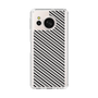 Slim Protection Case［ Small Stripe - Gray × Black ］