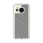 Slim Protection Case［ Small Stripe - Gray × Black ］