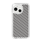 Slim Protection Case［ Small Stripe - Gray × Black ］
