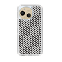 Slim Protection Case［ Small Stripe - Gray × Black ］
