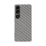Slim Protection Case［ Small Stripe - Gray × Black ］