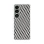 Slim Protection Case［ Small Stripe - Gray × Black ］