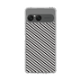 Slim Protection Case［ Small Stripe - Gray × Black ］