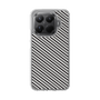 Slim Protection Case［ Small Stripe - Gray × Black ］