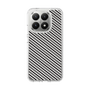 Slim Protection Case［ Small Stripe - Gray × Black ］