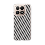 Slim Protection Case［ Small Stripe - Gray × Black ］
