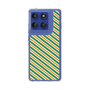 Slim Protection Case［ Small Stripe - Green × Orange ］