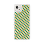 Slim Protection Case［ Small Stripe - Green × Orange ］
