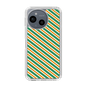 Slim Protection Case［ Small Stripe - Green × Orange ］