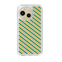 Slim Protection Case［ Small Stripe - Green × Orange ］