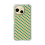 Slim Protection Case［ Small Stripe - Green × Orange ］