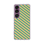 Slim Protection Case［ Small Stripe - Green × Orange ］