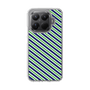 Slim Protection Case［ Small Stripe - Navy × Green ］