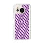 Slim Protection Case［ Small Stripe - Purple × Pink ］