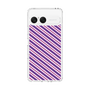 Slim Protection Case［ Small Stripe - Purple × Pink ］