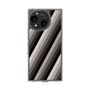 Slim Protection Case［ Middle Stripe - Black ］
