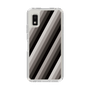 Slim Protection Case［ Middle Stripe - Black ］