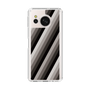 Slim Protection Case［ Middle Stripe - Black ］