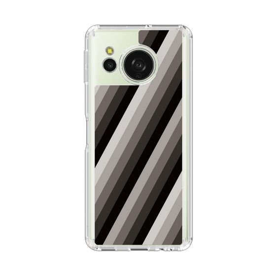 Slim Protection Case［ Middle Stripe - Black ］