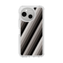 Slim Protection Case［ Middle Stripe - Black ］