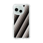 Slim Protection Case［ Middle Stripe - Black ］
