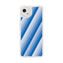 Slim Protection Case［ Middle Stripe - Blue ］