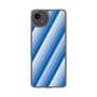 Slim Protection Case［ Middle Stripe - Blue ］