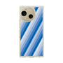 Slim Protection Case［ Middle Stripe - Blue ］