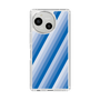 Slim Protection Case［ Middle Stripe - Blue ］