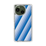 Slim Protection Case［ Middle Stripe - Blue ］