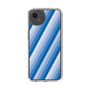 Slim Protection Case［ Middle Stripe - Blue ］