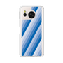 Slim Protection Case［ Middle Stripe - Blue ］